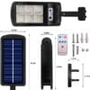 Lámpara Solar Con Sensor De Movimiento - Imagen 3